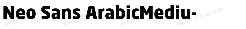 Neo Sans ArabicMediu字体转换